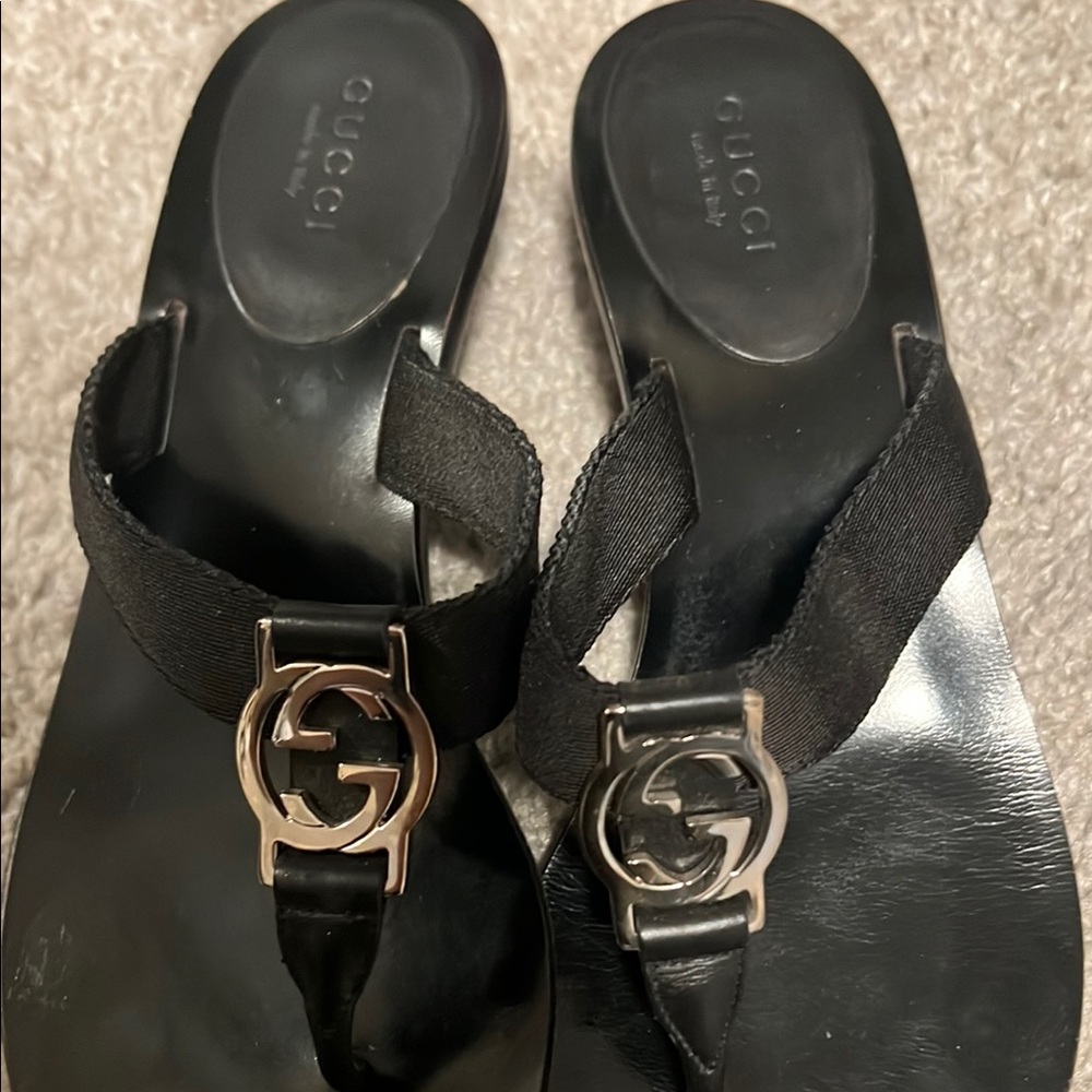 Gucci Black Women's Sandals